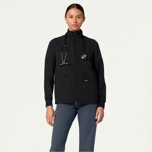 Ceri Essential 6-Pocket Scrub Jacket